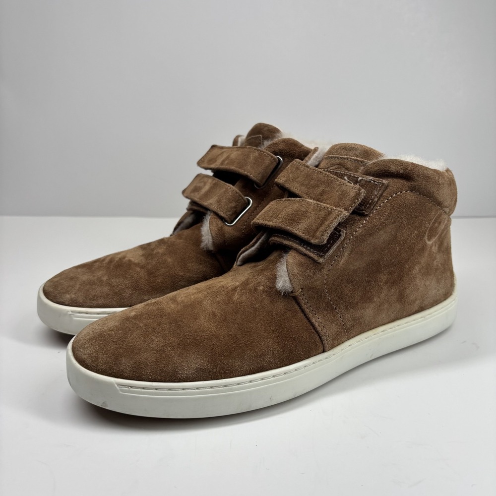 Rag & Bone Kent Desert Shearling Women's 9/39 Brown Suede Sneaker Booties